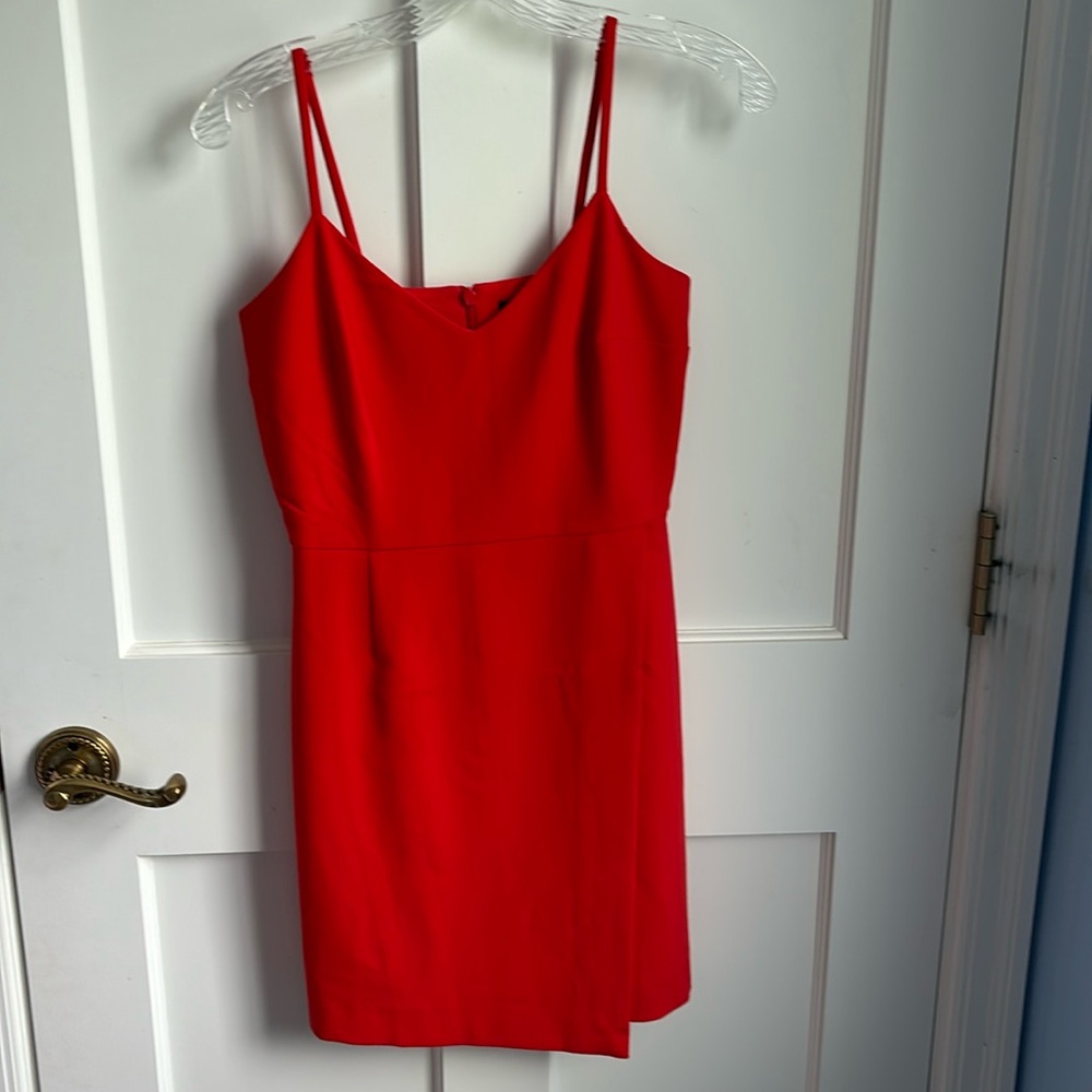 French Connection Whisper Women’s Mini Dress - size: XXS - color: red